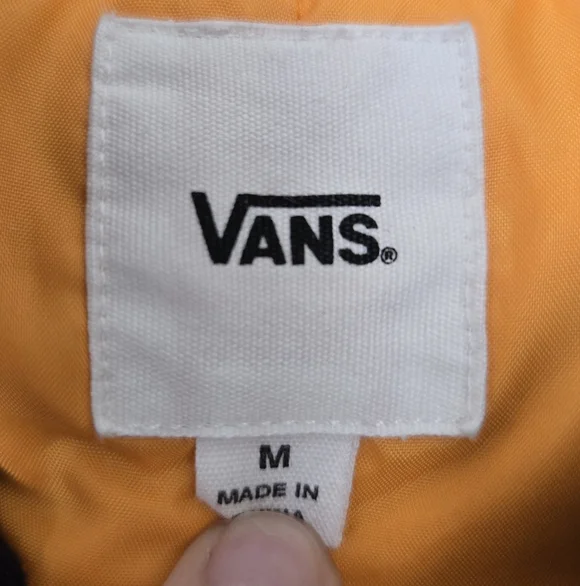 Vans "Boom Boom" Hooded Bomber Jacket, M - Picture 5 of 12